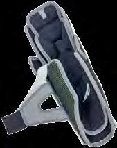 Neoprene sling leg strap for adjustability and retention Wide