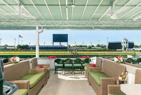 PREMIUM - WINNER'S CIRCLE SUITES Above Sections 118 & 119 Premium In-Suite Hospitality Located steps away from the track, guests will feel