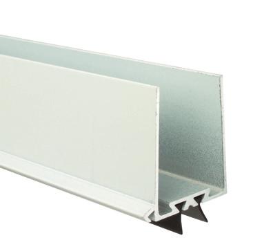 Aluminum Clad, Polyethylene Core Kick Panels: Our kick panels are built kid tough to withstand years of