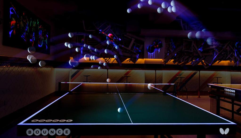 CONTACT For enquiries within our main space please contact: reservations@bouncepingpong.