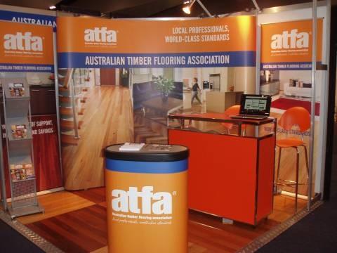 ATFA held a stand promoting the members and the industry for three busy days.