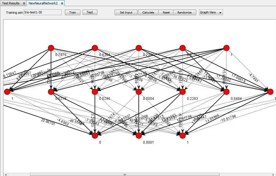 Nakon pokretanja wizarda potrebno je izabrati vrstu neuronske mreže (slika 29), a zatim podestiti specifične parametre izabrane neuronske mreže (slika 30).
