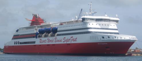 RW Bimini and Bimini SuperFast Cruise Ferry Commenced operations on 28 June 2013 70 : 30 joint