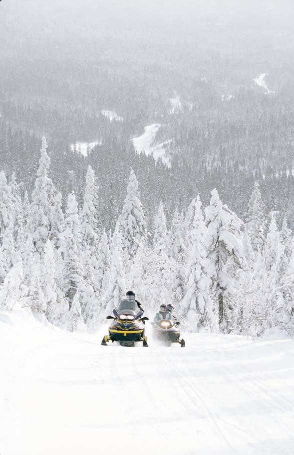Laurentides Come and join passionate snowmobilers from around the world as you cruise along the world s most extensive network of secure, groomed and patrolled snowmobileonly trails 33,700 kilometers