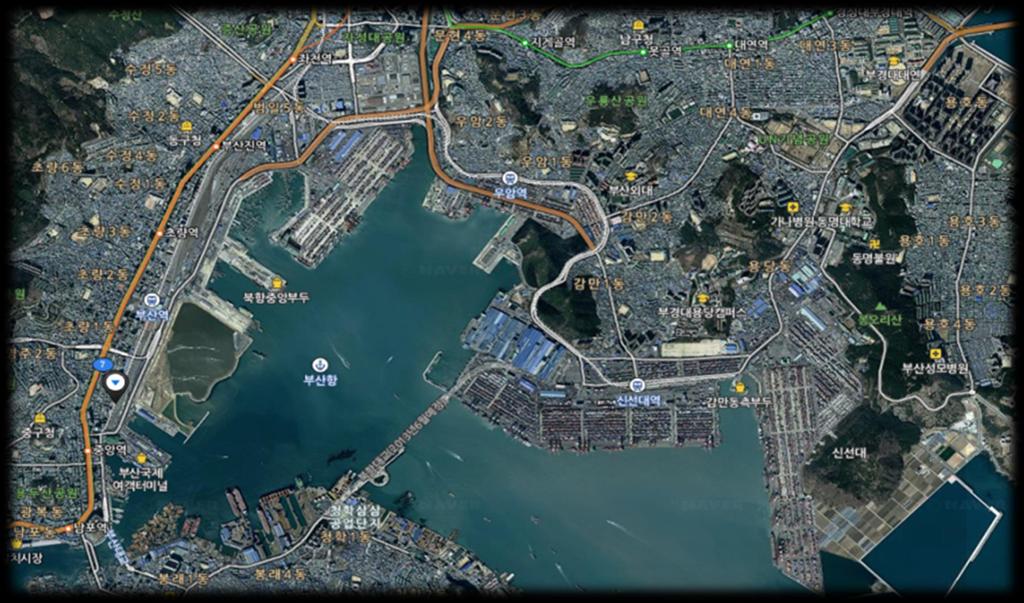 Busan North Port Redevelopment Project Project Outline Redevelopment Target Area Size : 1,511,450 m2 Total Budget : USD