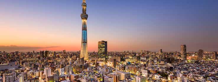 TOUR INCLUSIONS HIGHLIGHTS Experience the history, culture and natural wonders of Japan Enjoy free time at leisure in the vibrant metropolis of Tokyo Take in stunning views from Mt Fuji s 5th Station