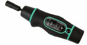 TORQUE SCREWDRIVERS ECLIPSE TORQUE SCREWDRIVERS Versatility: bit holder is shaped for use in confined spaces Ease of Use: supplied with a ¼ hexagon bit holder that is designed using a 4mm hexagon