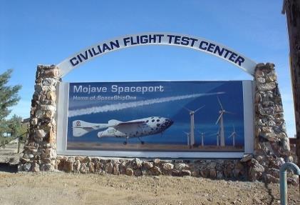 Mojave Air & Space Port On Saturday morning, guests will take a field trip to Mojave, best known as a civilian flight test center, home of the Voyager aircraft and SpaceShipOne, and numerous