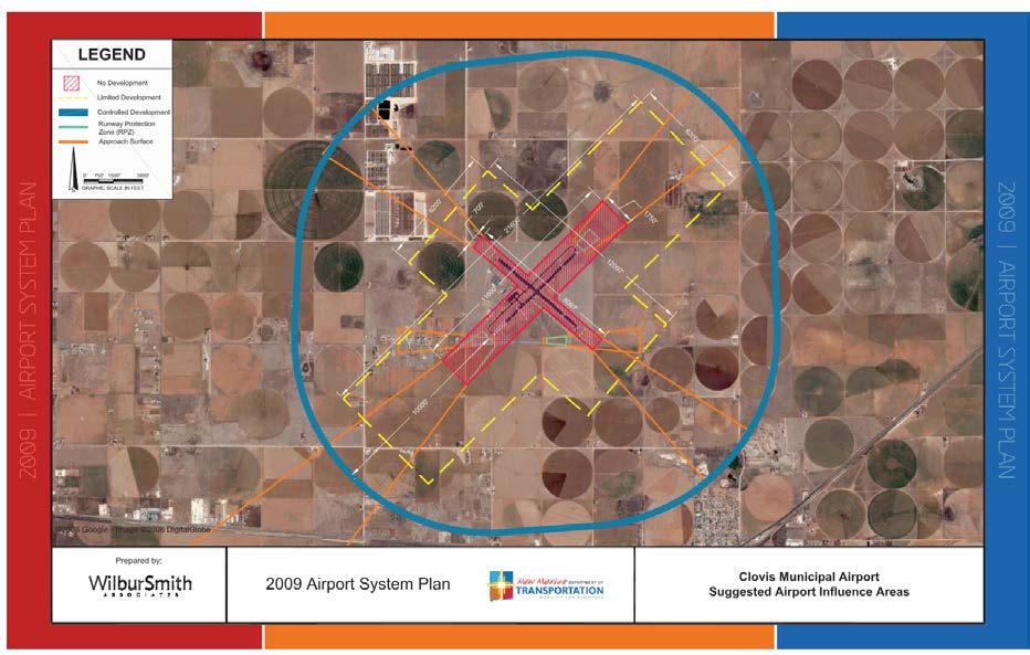 CVN AIRPORT MTER PLAN all land use categories are allowable within this area with residential development having the lowest density possible.