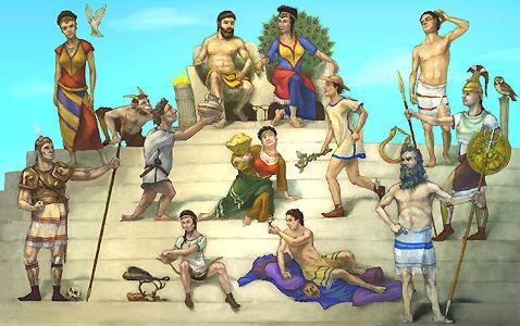 Olympian Gods and Goddesses! During Homer s time, gods and goddesses played an important role in their lives.