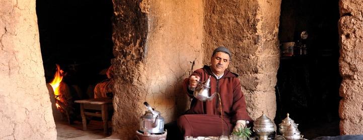L ARBAA TIGHDOUINE A gentle one and a half hour walk through traditional Berber villages and verdant terraced fields, with an authentic lunch in the true Moroccan spirit and tradition.