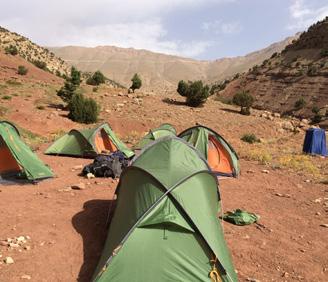 Your trek will take you off the beaten track and through traditional Berber villages. You will camp along the way, offering you the chance to gaze at spectacular stars.