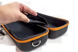 ROLL UP ACCSORI Bags - Cases Deluxe finished carry black padded bag with sided zip for Roll Up.