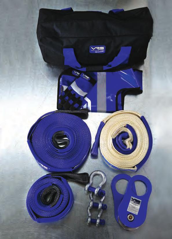 VRS Full Recovery Kit VRS has been making a pretty comprehensive range of electric winches for Australian 4WDers for a number of years now, catering for the middle range with 9,500 and 12,500 pound