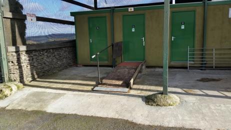 Disable Toilet with Ramp Disabled Toilet - Internal Shop Gift Shop From the main