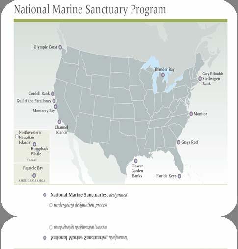National Marine Sanctuary Program - USA The National Marine Sanctuary Program is under the National Oceanic and