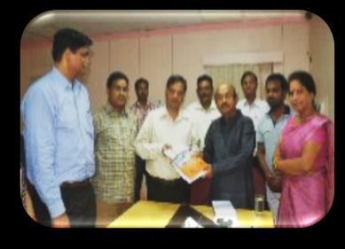 The final CDP was handed over to the Hon ble Mayor, Gorakhpur by Dr P R Swarup, Director Genaral, CIDC on 6 th Nov 2014 in the office