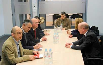 Na sastanku se razgovaralo o načinima suradnje na gospodarskom planu, te o tome kako se Njemačka može uključiti i pridonijeti pozitivnim ekonomskim tokovima u Bosni i Hercegovini.