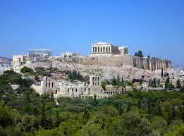 3. Life in Ancient Greek city states In the centre of Ancient Greek cities was an acropolis (a religious space, which was fortified and stood