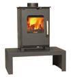 The compact size allows the stove to fit snugly into the smallest of fireplaces, not overheating your room whilst delivering 3.0KW of heat for only 700g of per hour!