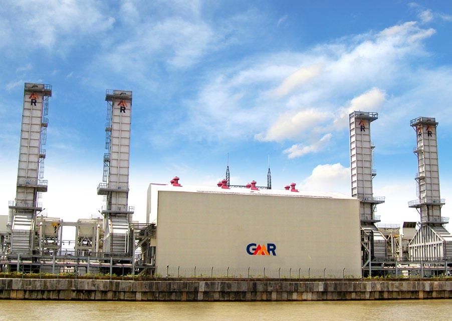 GMR Energy Ltd. 220 MW, Kakinada, India Operational since: November 2001, Fuel Type: Natural Gas An environment friendly barge-mounted gas based plant.