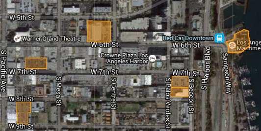 6 Downtown San Pedro Opportunity Sites Area Context Downtown 8 11 