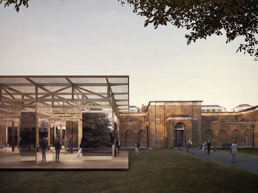 Dulwich Pavilion The first Dulwich Pavilion, a new venture between Dulwich Picture Gallery and London Festival of Architecture, will be available