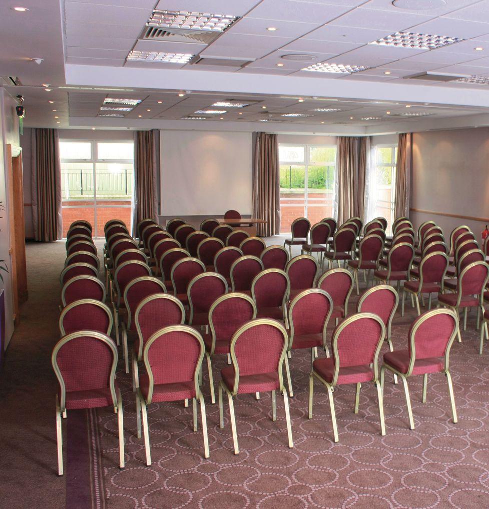 Elgar suite Beautifully refurbished with a contemporary décor, this spacious suite can hold up to 220 delegates.