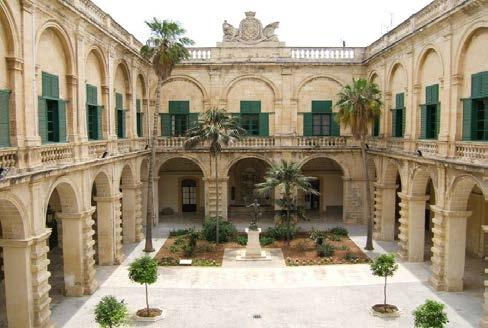 Grandmasters' Palace and Palace Armoury The Palace stands in the very heart of Valletta - the World Heritage City founded by the Sovereign Hospitaller Military Order of St.