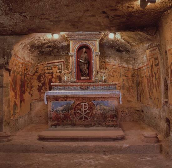 St. Agatha's Catacombs According to a strong local tradition, during the persecution of Christians decreed by the Roman Emperor Trajanus Decius (249-251 AD), St.