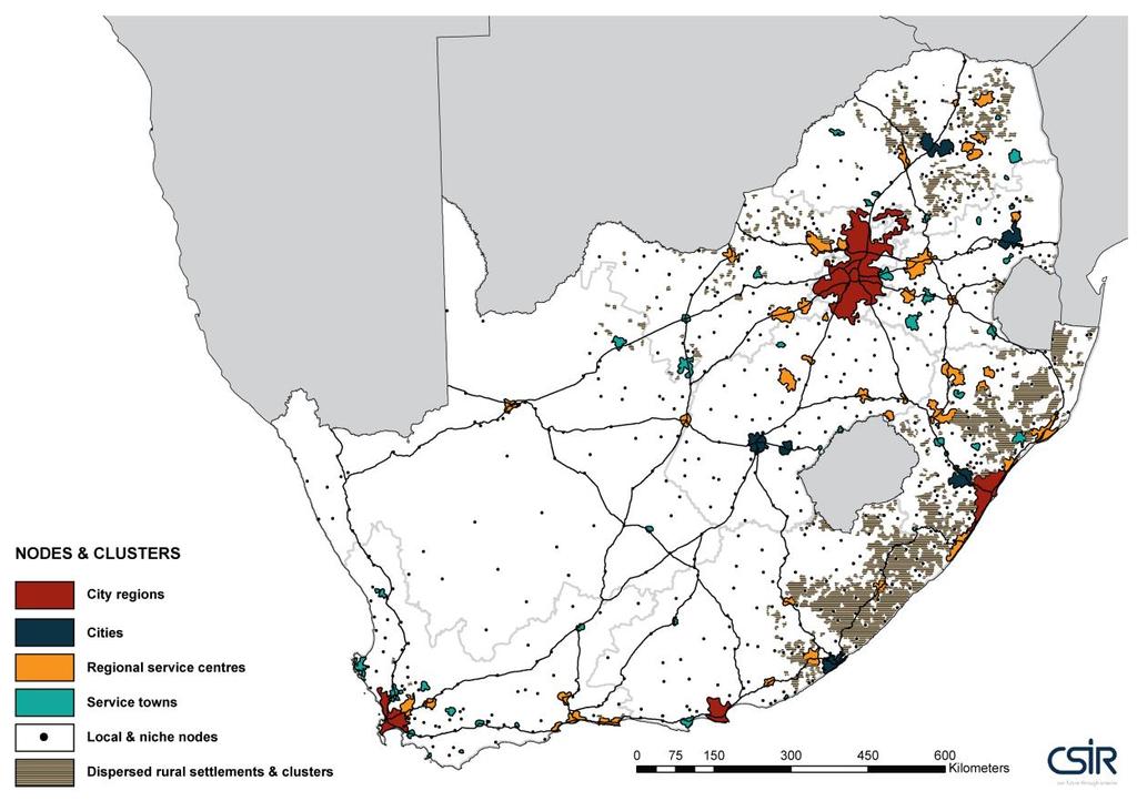 African settlement patterns Figure 4: South
