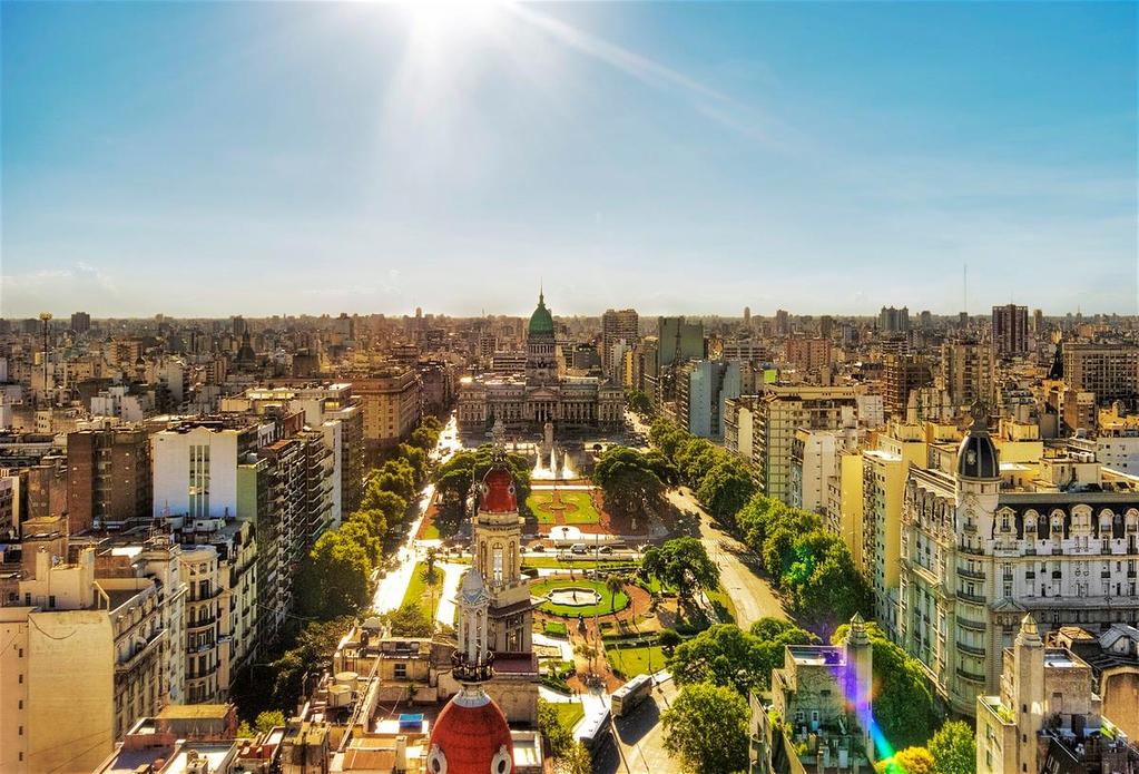 5. BUENOS AIRES (ARGENTINA) High economic impact of tourism Steady and strong growth of demand Great potential for the meetings industry (regional &international) Strong demand from the LGTB market
