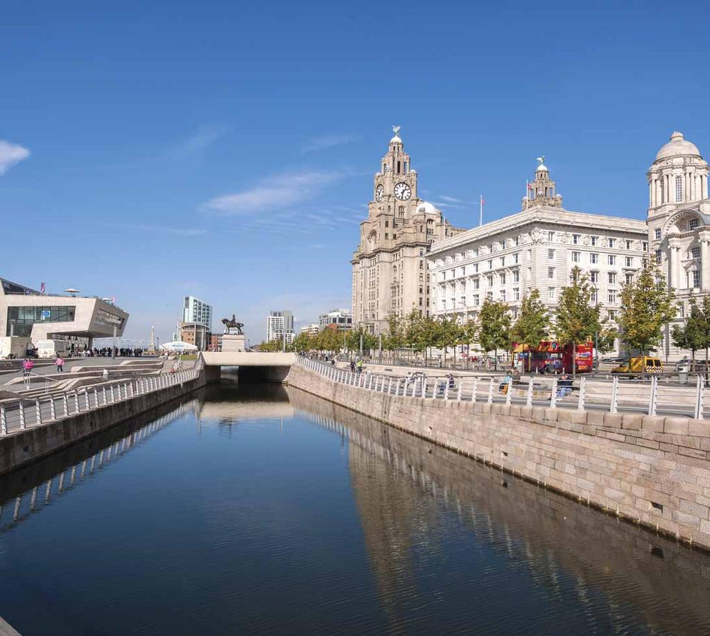 RIVER MERSEY KINGSWAY TUNNEL QUEENSWAY TUNNEL RINCES ARADE MUSEUM OF LIVEROOL ALBERT DOCK ECHO ARENA AND BT CONVENTION CENTRE WATER ST BATH ST THE STRAND THE STRAND THE STRAND TO BOOTLE & THE NORTH