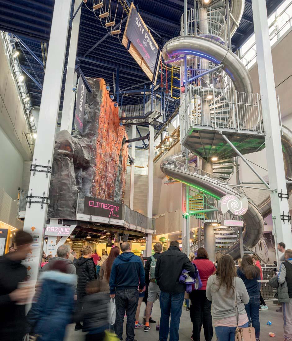 Soar at intu Braehead Scotlands leading leisure destination with over 370,000 sq ft just a stones throw from the main retail scheme.