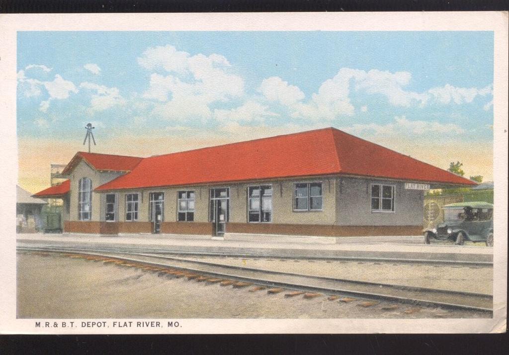 Joe Lead Company, which controlled all Company property in Bonne Terre, including the Company Store, farms, housing, cattle and merchandise. At its height, the Depot saw 12 passenger trains a day.
