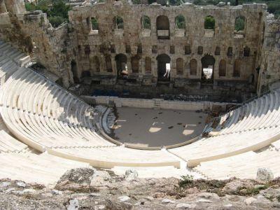 Copyright by GPSmyCity.com - Page 5 - D) Odeon of Herodes Atticus (must see) This stone amphitheater is one of the largest among surviving classical Greek theaters in Athens.