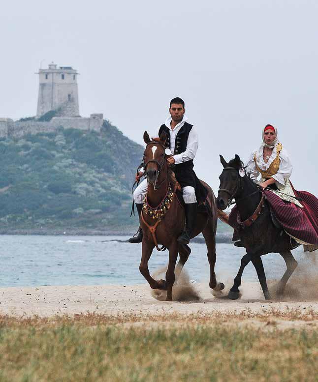 HORSEBACK Often referred to as the Land of Horses, Sardinia is a place where you do not need to be an expert to enjoy a horseback riding holiday.