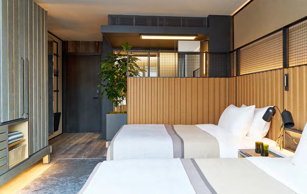 With rooms inspired by the urban waterfront,