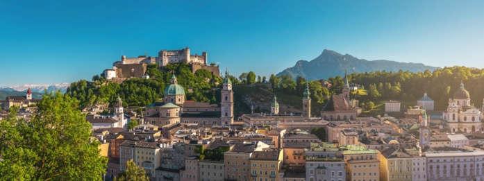 Day 5 Salzburg, Once Bavaria, Now Austria Wed, Oct 17th Salzburg Old Town, a UNESCO site Salzburg Fortress, Never Conquered.