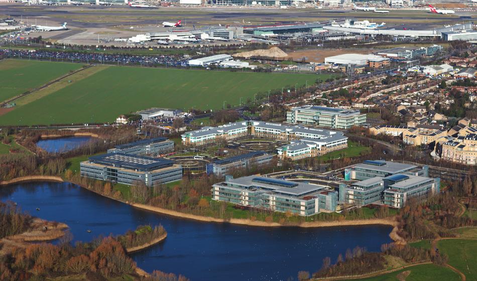 TWO ONE Heathrow Airport Close proximity to both Heathrow Airport and Central London make this the ideal business location Bedfont Lakes is widely recognised as one of Heathrow s most established