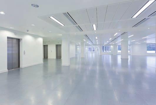 FLEXIBLE Grade A office space OVER FIVE FLOORS CREATING A