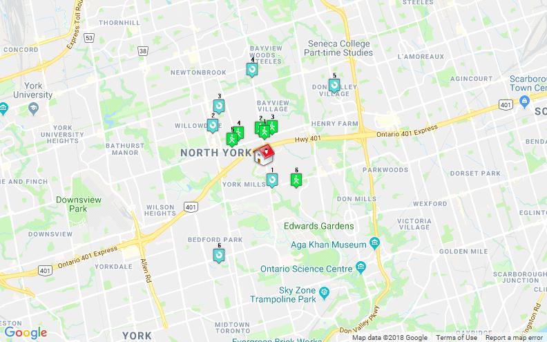 Fitness Ice Rinks 1. Toronto Sheppard Ave. YMCA Centre 567 Sheppard Avenue East, North York Dist.: 1.05 km 2. Hot Yoga TNT 500 Sheppard Avenue East #208, North Yor Dist.: 1.18 km 3.