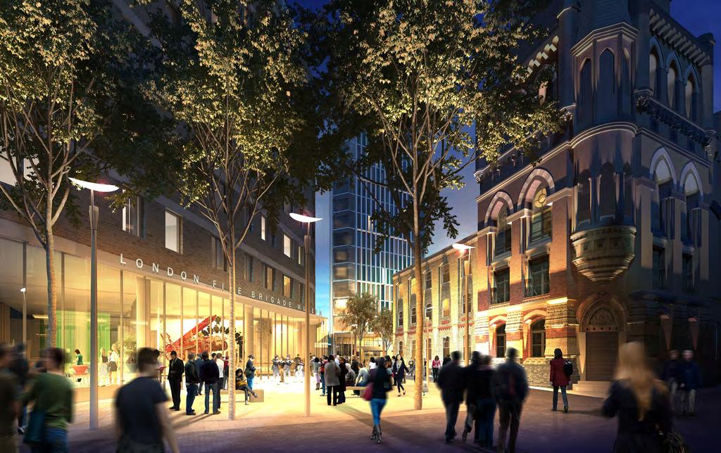 ENLIVENING LAMBETH HIGH STREET You said you were excited to see new open spaces The arrival of public space and retail is a very exciting prospect for an area that