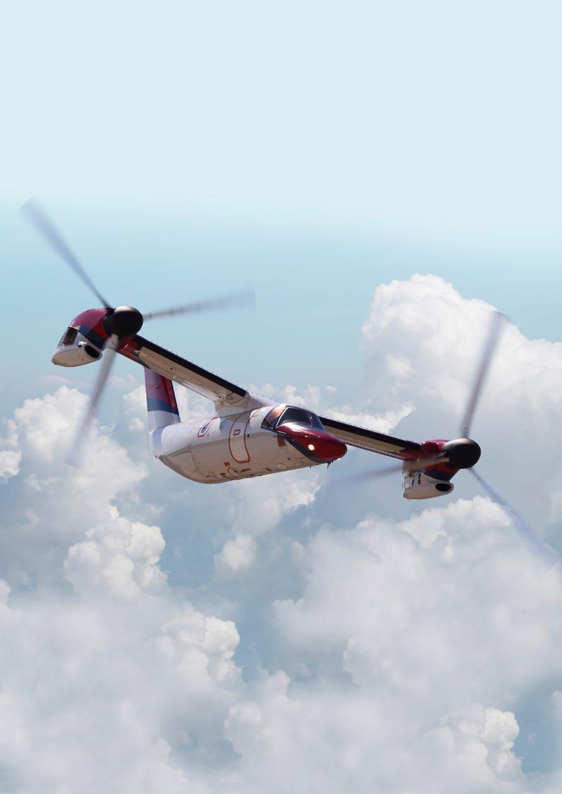 AW609 CERTIFICATION ACTIVITIES BACK ON TRACK AW609 flight testing activities have recently resumed and the first as well as the third AW609 prototypes have both arrived in Philadelphia.