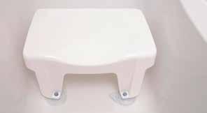 BATH SEATS FOR USE BY PEOPLE WHO HAVE DIFFICULTY LOWERING FULLY INTO THE BATH. USE ON ITS OWN, OR WITH A BATH BOARD.