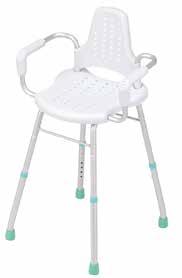 PRIMA MODULAR SHOWER CHAIR AN ATTRACTIVE AND PRACTICAL SHOWER CHAIR.