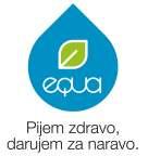 EQUA steklenica, s katero pijemo zdravo in skrbimo za naravo EQUA je okolju prijazna steklenica za vodo. Primerna je za vsakodnevno uporabo v pisarni, doma, pri športu ali na poti.