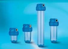 Filter za vodo iz plastike in medenine in sestavni deli teh materialov, ki imajo kontakt s pitno vodo so izdelani v skladu z direktivo 80/778/EEC za uživanje in proizvodno proceduro.
