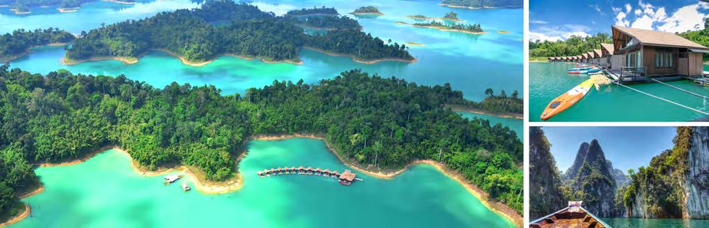 Fact Sheet Welcome to 500 Rai Floating Resort We introduce our guests to an opportunity to explore the ancient rainforest, teeming wildlife, and towering limestone mountains.