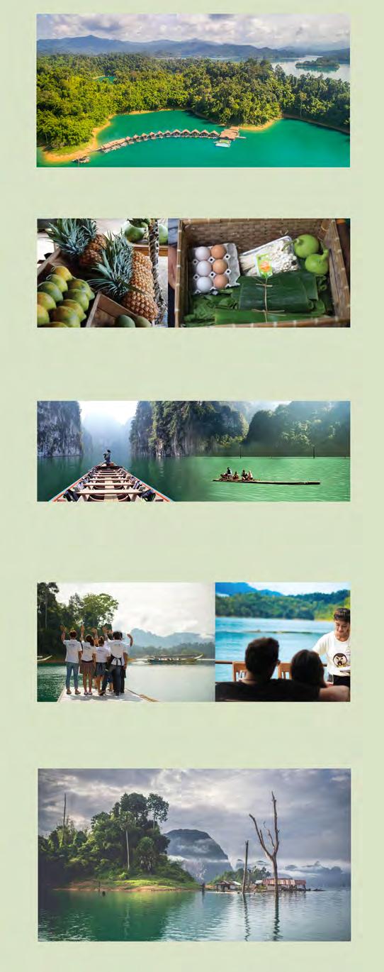 5 Things about 500 Rai 500 Rai Floating Resort is surrounded by the jungles and mountain of Khao Sok National Park.
